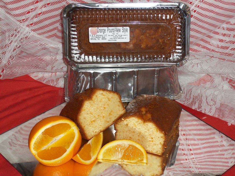 Orange Pound Cake- New Style 16 oz